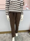 İpli Lastikli Pantolon