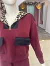Leopar Desenli Eşofman Takımı