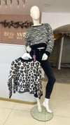 Zebra Desen Triko