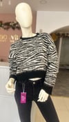 Zebra Desen Triko