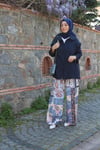 GÖMLEKMüslin Kumaş %100 Pamuk Cepli Lacivert Gömlek