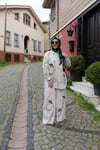 TAKIMKeten Görünümlü Natural Alt Üst Boncuk Detaylı Takım