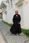 TAKIMMango Kumaşlı Etekli Siyah Takım