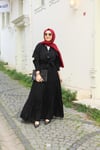 TAKIMMango Kumaşlı Etekli Siyah Takım