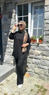 TAKIMOysho Kumaş Siyah Takım