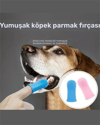 1 Adet - Süper Yumuşak Köpek ve Kedi Parmak Diş Fırçası | Yavru Köpekler ve Küçük Evcil Hayvanlar İçin Nazik Diş Temizleme Aracı | Stoktaki Uygun Renge Göre Gönderilecektir