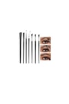 7 Parça Profesyonel Eyeliner & Kaş Makyaj Fırça Seti – Ultra İnce Uçlu, Tüm Cilt Tiplerine Uygun