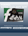 Formül Kombi Bağlantı Seti Düz | Dayanıklı, Sızdırmaz ve Kolay Montajlı Kombi Tesisat Bağlantı Seti