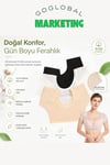 Kadınlar için [Terlemeye Karşı Koruyucu] Ultra-İnce File Yelek, Şeffaf Koltuk Altı Ter Pedleri ile - Nefes Alabilen, Yıkanabilir ve Koku Emici, Siyah, Beyaz ve Bej Renklerde Mevcut, Koku Kontrolü Üst | Günlük Katman Parçası | Emici Malzeme