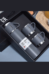 Paslanmaz Çelik Termos Seti – 500 ml (16.9 oz) Kapaklı İzoleli Kupa, Sıcak & Soğuk İçecekler İçin, Ofis ve Açık Hava Kullanımı