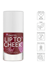 Pastel Lip To Cheek Tint Carmen – Dudak ve Yanaklar İçin Doğal Renk Veren Likit Allık & Ruj