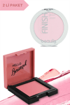 Pastel Profashion Cream Blush Krem Allık No: 41  Finish It Transparan Sabitleyici Pudra