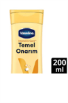 Vaseline Vücut Losyonu Temel Onarım – Kuru Ciltler İçin Yoğun Nemlendirici Bakım Kremi, 200 ml