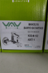 YAY Manolya Serisi Banyo Bataryası M-102 – Dayanıklı, Şık ve Uzun Ömürlü Duş Bataryası