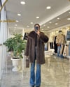 KABANModa MTUZNKRKŞLYK875Ara Boy Şal Yaka Kürk