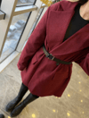 CEKETModa MTKMRDTYKŞCKT5000Bordo Kaşe Ceket 