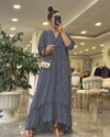 ELBİSEModa MTMXCZGLELBS160Çizgili Maxi Elbise 