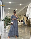 ELBİSEModa MTMXCZGLELBS160Çizgili Maxi Elbise 