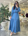 ELBİSEModa MTELBSDNM133Denim Elbise Uzun