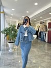 TAKIMModa MTDNMTKCKTTKM980Denim Etek Ceket Takım