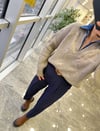 KAZAKModa MTDNMYKLKZK3000Denim Yaka Premium Kazak