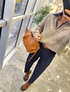 KAZAKModa MTDNMYKLKZK3000Denim Yaka Premium Kazak