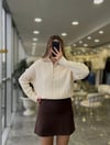 KAZAKModa MTFRMELKZKTŞ1000Fermuarlı Premium Kazak