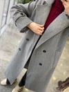 KABANModa MTGRKŞKBN1200Gri Kaşe Kaban