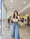 GÖMLEKModa MTİŞLMLGMLKKHVKRM5000İşlemeli Gömlek Kahve Krem
