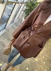 CEKETModa MTKHVDRCKT100Kahve Deri Ceket