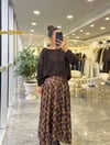 ETEKModa MTSTNETKZN3000Kareli Saten Etek