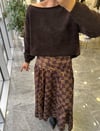 ETEKModa MTSTNETKZN3000Kareli Saten Etek