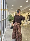 ETEKModa MTSTNETKZN3000Kareli Saten Etek