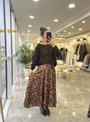 ETEKModa MTSTNETKZN3000Kareli Saten Etek