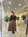 ETEKModa MTSTNETKZN3000Kareli Saten Etek