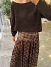ETEKModa MTSTNETKZN3000Kareli Saten Etek