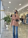 CEKETModa MTKMRCKT700Kemer Detaylı Ceket