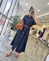 ELBİSEModa MTDNMELBS700Kemerli Denim Elbise