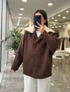 CEKETModa MTKRKLKŞCKT1000Kürklü Kaşe Ceket