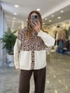 HIRKAModa MTLEOHRK450Leopar Hırka