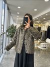 CEKETModa MTLOPRCKTKRK3000Leopar Kürk Ceket
