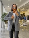 CEKETModa MTPLŞCKTGR2000Peluş Ceket Kemerli 