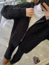 TAKIMModa MTSYHSÇGTRKTKM2000Saç Örgü Triko Takım Siyah