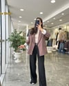 CEKETModa MTŞLYKBLZRCKTŞal Yaka Blazer Ceket