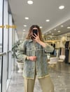 CEKETModa MTPSKLLDNMCKT7000Taş Püsküllü Denim Ceket 