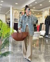 CEKETModa MTKTCKT87Taşlı Denim Ceket