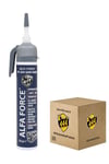 444 Alfa Force RTV Gri Sıvı Conta 225 gr 12'li - Yüksek Isıya Dayanıklı (+300°C) Otomatik Dozajlı Gasket Maker