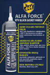444 Alfa Force RTV Siyah Sıvı Conta 225 gr 12'li - Yüksek Isıya Dayanıklı (+300°C) Otomatik Dozajlı Gasket Maker