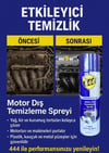 444 Motor Dış Temizleme 500 ml Sprey X24'lü Avantajlı Paket