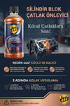 444 Silindir Blok Çatlak Onarıcı Katkı 240 ml 12'li - Isı ile Aktive Olan Radyatör ve Motor Sızıntı Önleyici
